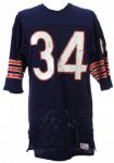 1975 Walter Payton Chicago Bears Unrepaired Game Worn Jersey - Earliest/Finest Extant! From the Collection of “Chicken” Willie Thompson (MEARS A10)
