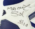 1988-90 Manute Bol Golden State Warriors Signed Game Worn Nike Sneakers (MEARS LOA/JSA)