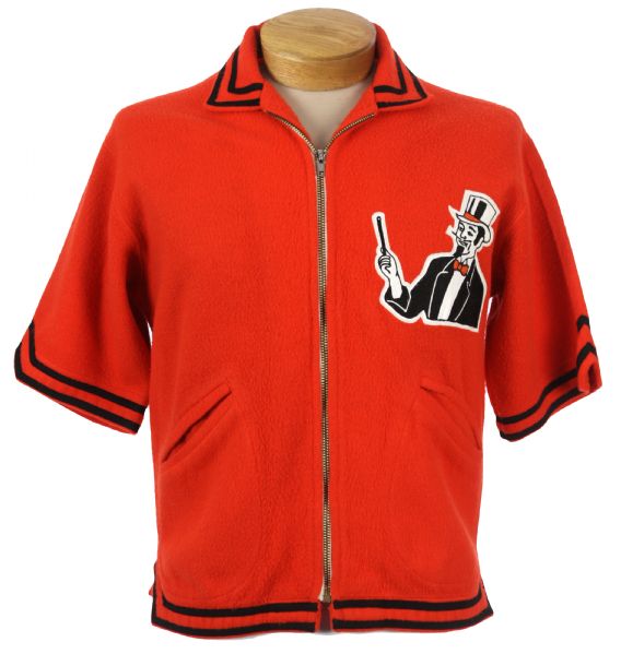 1960s Harlem Magicians Game Worn Warm Up Suit (MEARS LOA)