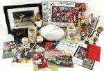 1970s-2000s Baseball Football Basketball Memorabilia Collection - Lot of 70+ w/ HOF Signed Items, Bobbles & More
