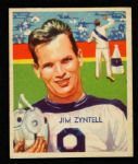1935 Jim Zyntell Philadelphia Eagles National Chicle #8 Trading Card