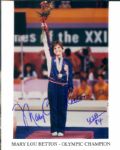 1980's-2000's Olympic Signed Photo Collection - Lot of 15 w/ Carl Lewis, Mary Lou Retton, Nadia Comaneci & More *JSA*