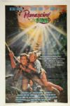 1984 Romancing The Stone Original 27" x 41" One Sheet Movie Poster