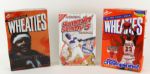 1987-99 Wheaties Fruit Snack Cereal Boxes Michael Jordan Walter Payton Jesse Owens (Lot of 11)