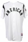 2003 Nomar Garciaparra Boston Red Sox Signed All Star Game Batting Practice Jersey (MEARS LOA/JSA)