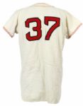 1966-68 Jimmy Piersall Boston Red Sox Signed Home Jersey (MEARS LOA/JSA)