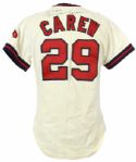 1982-84 Rod Carew California Angels Signed Goodman & Sons Salesman Sample Home Jersey (MEARS LOA/JSA)