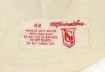 1982-84 Rod Carew California Angels Signed Goodman & Sons Salesman Sample Home Jersey (MEARS LOA/JSA)