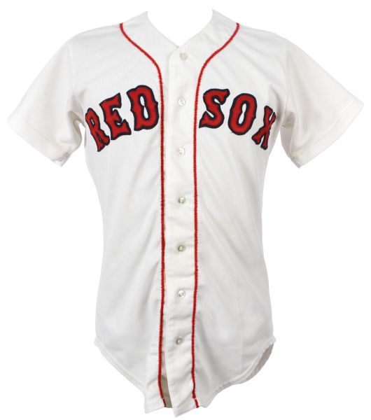 1979-86 Pawtuckett Red Sox #12 Game Worn Home Jersey (MEARS LOA)
