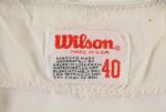 1979-86 Pawtuckett Red Sox #12 Game Worn Home Jersey (MEARS LOA)