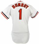 1987 Al Bumbry Baltimore Orioles On Field Quality Display Jersey (MEARS LOA)