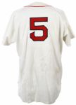 1986 George Scott Boston Red Sox Old Timers Game Worn Home Uniform (MEARS LOA)