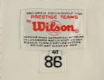 1986 George Scott Boston Red Sox Old Timers Game Worn Home Uniform (MEARS LOA)