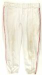 1986 George Scott Boston Red Sox Old Timers Game Worn Home Uniform (MEARS LOA)