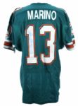 1990's Dan Marino Miami Dolphis Signed Home Jersey (JSA)