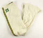 1981-83 Charles Bradley Boston Celtics Game Worn Warm Up Pants (MEARS LOA)