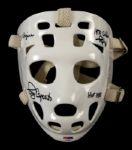 1990s Tony Esposito Chicago Blackhawks Signed Vintage Full Size Hockey Mask (PSA/DNA)