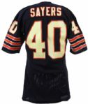 1979-87 Gale Sayers Chicago Bears Post Career Home Jersey (MEARS LOA)