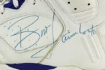 1993 circa Bill Laimbeer Detroit Pistons Signed Game Worn Converse Sneakers (MEARS LOA/JSA)