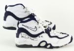 1998 circa Vlade Divac Charlotte Hornets Signed Game Worn Nike Sneakers (MEARS LOA/JSA)