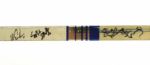 1982-93 Gary Nylund New York Islanders Chicago Blackhawks Toronto Maple Leafs Signed Game Used Hockey Stick w/ 26 Signatures (MEARS LOA)