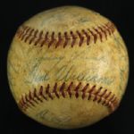 1953 Detroit Tigers Boston Red Sox Signed OAL Harridge Baseball w/ 20 Signatures Ted Williams George Kell (PSA/DNA Full Letter)