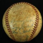 1953 Detroit Tigers Boston Red Sox Signed OAL Harridge Baseball w/ 20 Signatures Ted Williams George Kell (PSA/DNA Full Letter)