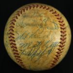 1953 Detroit Tigers Boston Red Sox Signed OAL Harridge Baseball w/ 20 Signatures Ted Williams George Kell (PSA/DNA Full Letter)