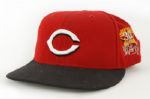2000 Ken Griffey Jr. Cincinnati Reds All Star Game Worn Cap (MEARS LOA)