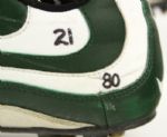 2002 Donald Driver Green Bay Packers Signed Game Worn Cleats & Gloves (MEARS LOA/JSA)