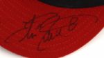 2004 Eli Marrero Atlanta Braves Signed Game Worn Opening Day Cap (MEARS LOA/MLB Hologram/JSA)
