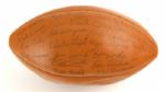 1974 Green Bay Packers Facsimile Stamped Team Signed Football 