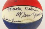1969-70 Los Angeles Stars Signed ABA Basketball w/ 12 Signatures Including Bill Sharman & More (JSA)