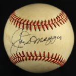 1974-83 Joe DiMaggio New York Yankees Signed OAL Lee MacPhail Baseball (JSA)