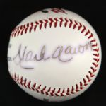 1953-2003 50 year anniversary Hank Aaron Milwaukee Braves Signed (JSA)