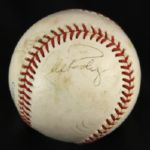 1994-2000 Álex Rodríguez Seattle Mariners Single-Signed Game Used OAL (Budig) Baseball (JSA)
