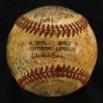 1984 Cubs Vs. Padres Wrigley Field ONL (Feeney) Baseball