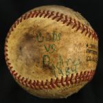 1984 Cubs Vs. Padres Wrigley Field ONL (Feeney) Baseball