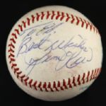 1974-83 Jim Rice Boston Red Sox Single-Signed Game Used OAL (MacPhail) Baseball (JSA)