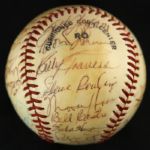 1976 Milwaukee Brewers Team Signed Official League Baseball w/ 29 Signatures (JSA)