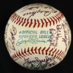 1971 Milwaukee Brewers Team Signed OAL (Cronin) Baseball w/ 32 Signatures (JSA)