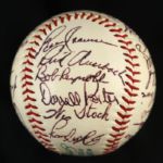 1971 Milwaukee Brewers Team Signed OAL (Cronin) Baseball w/ 32 Signatures (JSA)