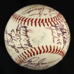 1971 Milwaukee Brewers Team Signed OAL (Cronin) Baseball w/ 32 Signatures (JSA)