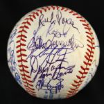 1982 Baltimore Orioles Team Signed OAL (MacPhail) Baseball w/ 29 Signatures *JSA*