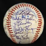 1982 Baltimore Orioles Team Signed OAL (MacPhail) Baseball w/ 29 Signatures *JSA*