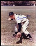 1980-89 circa Billy Martin New York Yankees Signed 8x10 Color Photo (JSA) 