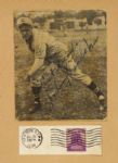 1938 Johnny Vander Meer Cincinnati Reds Signed 3x5 Newspaper Clipping (JSA)