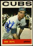 1962-66 Bob Buhl Chicago Cubs Baseball Card (JSA)
