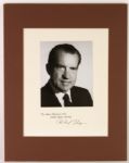 1969-74 circa Richard Nixon 37th President of the United States Signed 8x10 Photo 