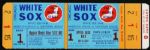 1967 Chicago White Sox World Series Game 1 Phantom Ticket